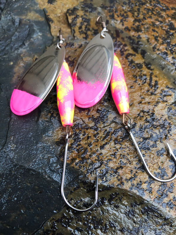 Predator4 Painted blade Spinners North Fork Lures