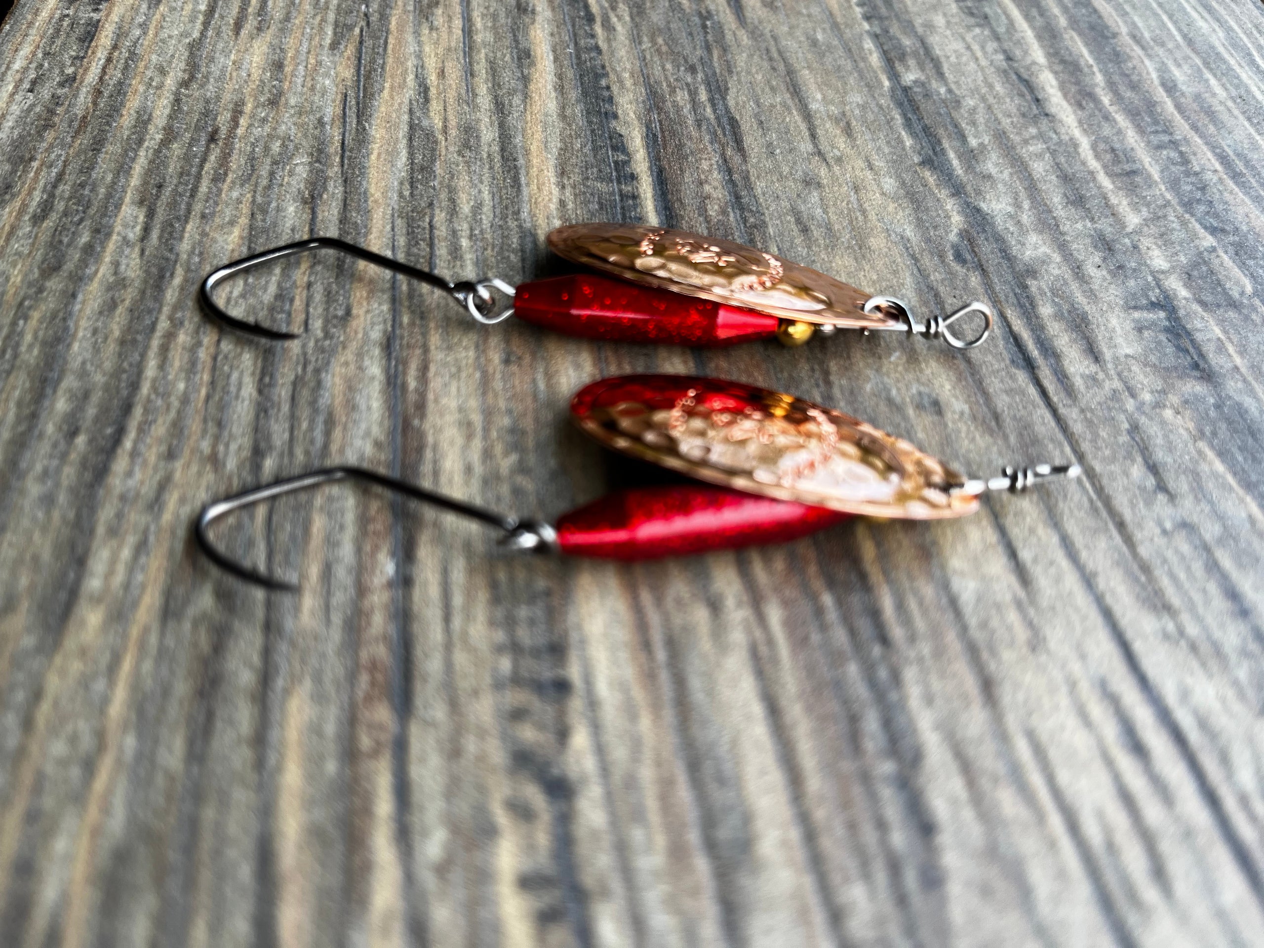 copper fishing lures Moonshine Walleye Spoon Acme Tackle Company Also effective in salt water with red fish and speckled trout The Tracker Jacker Copper |